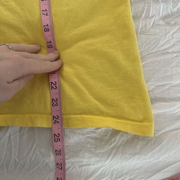 VTG Ron Jon Surf Shop Shirt Large Yellow Tank Top Y2K Made In USA - Picture 8 of 8